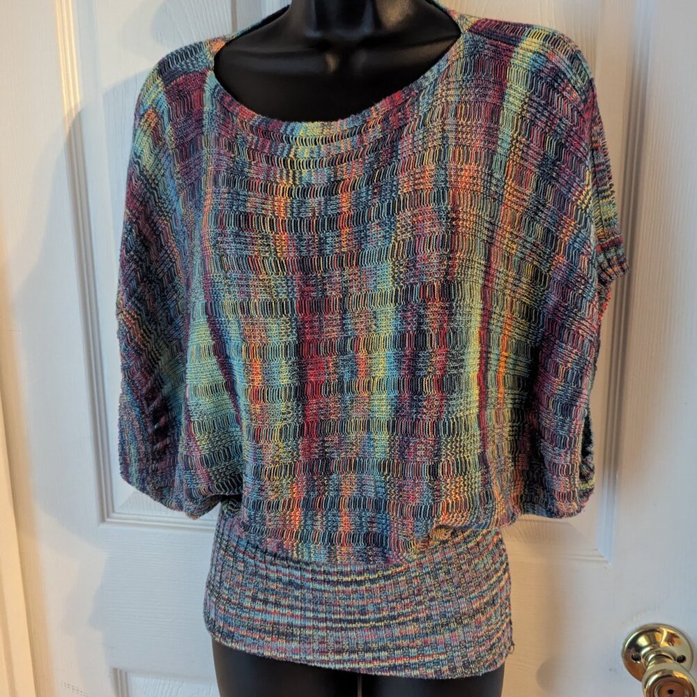 Young threads rainbow knit tunic - M - Picture 2 of 5